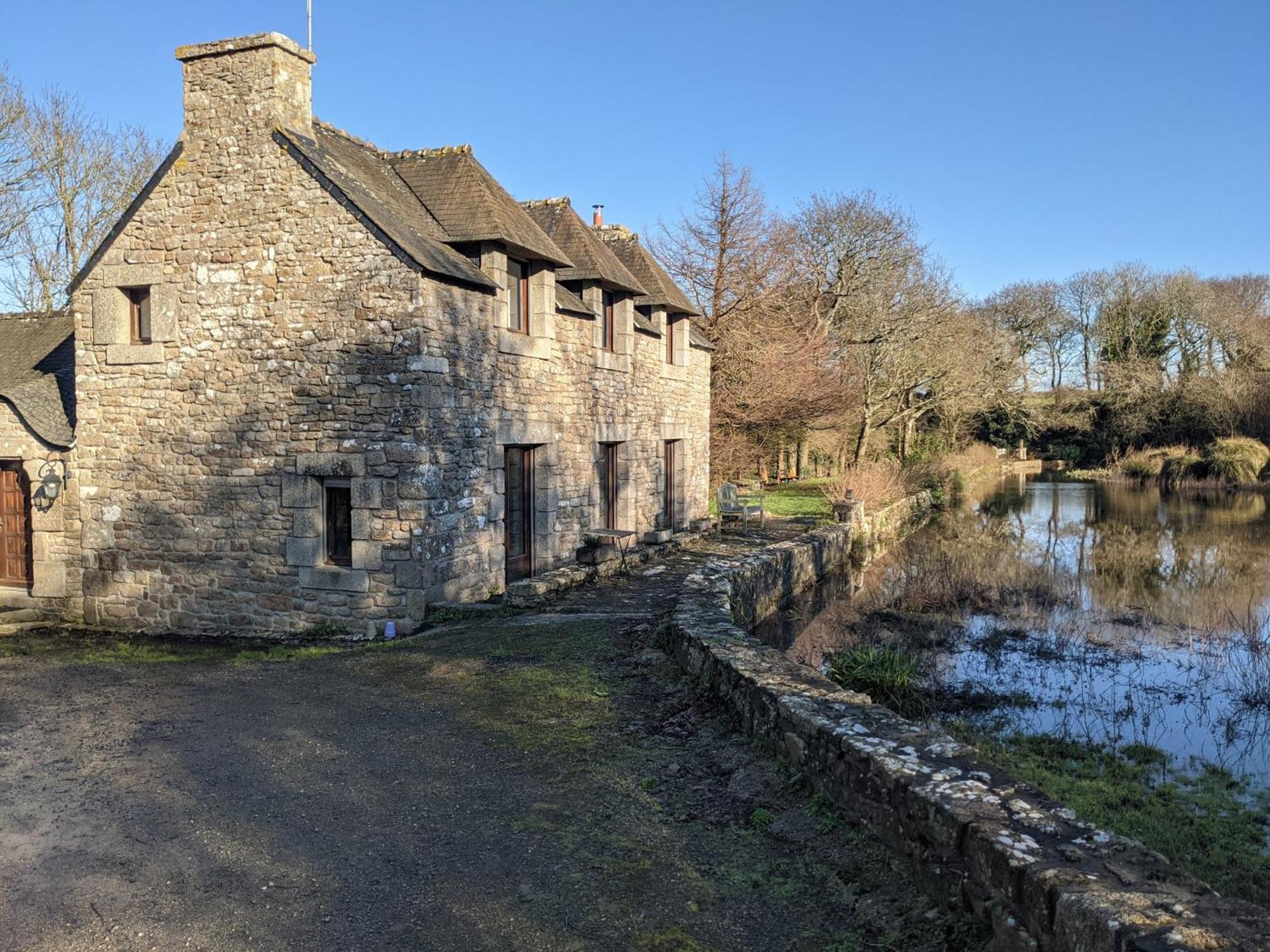 Ty Maen - Authentique Moulin Du 18Eme Proche Mer Plourin  エクステリア 写真